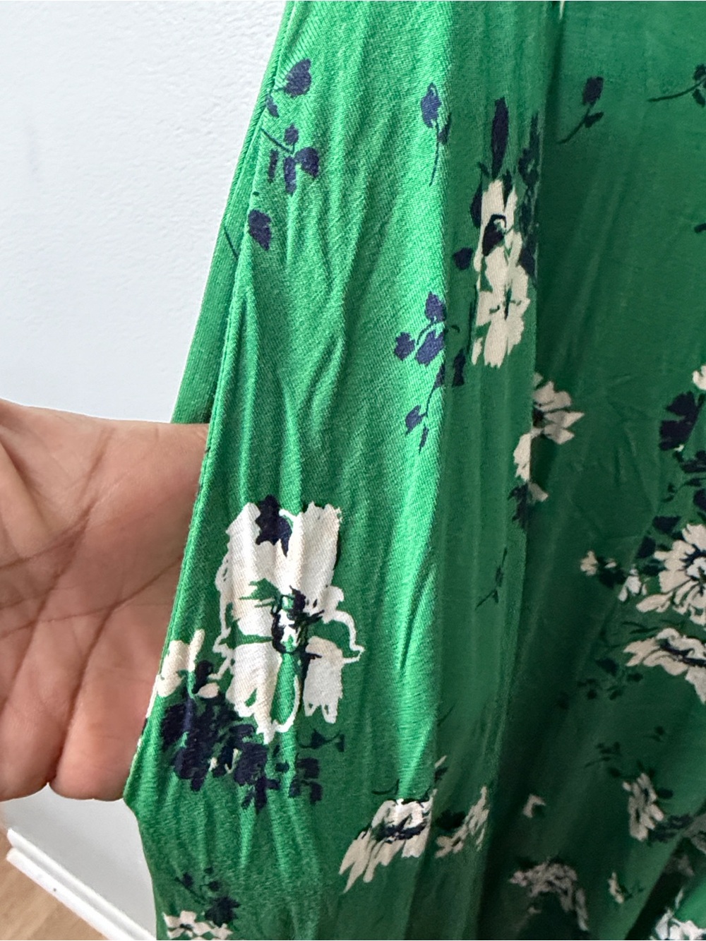 Market & Spruce Green Floral Maxi Dress - Sleeveless Scoop Neck medium - Picture 5 of 9